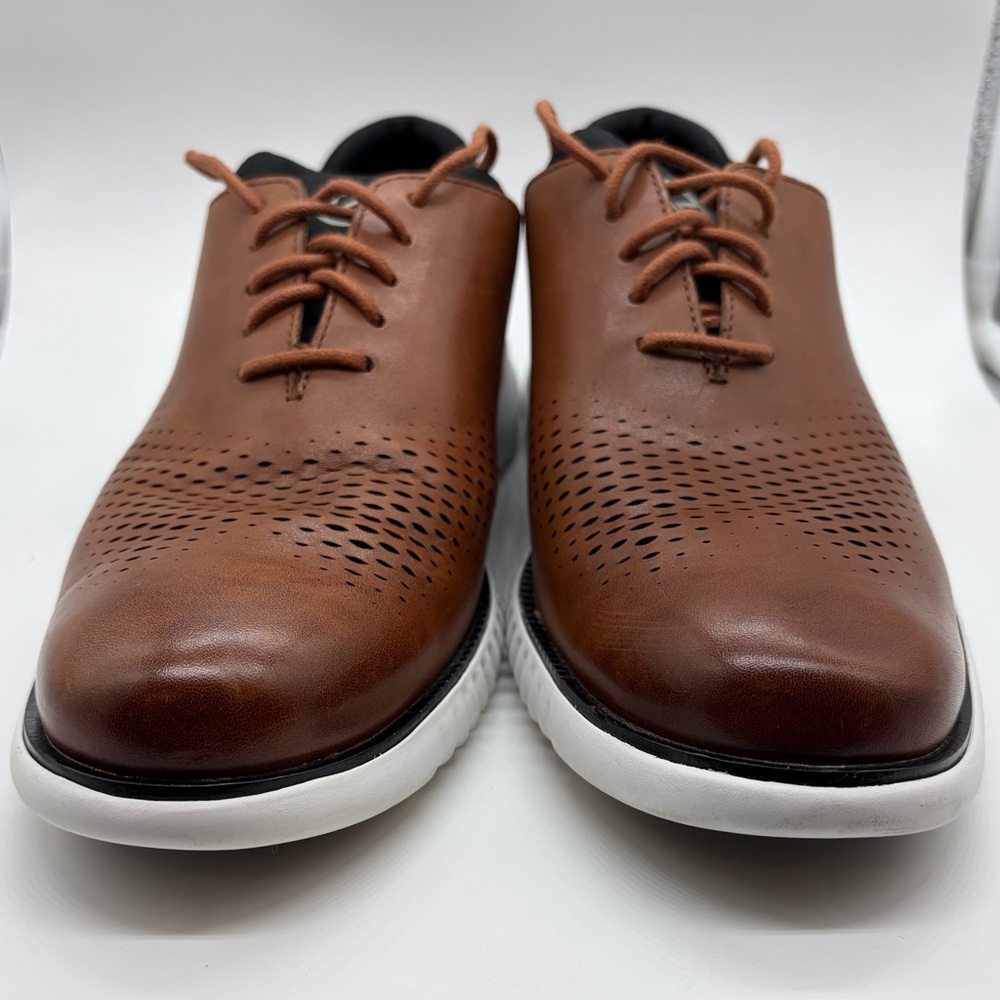 Men's‎ Cole Haan Leather Lace Oxfords - Picture 2 of 9